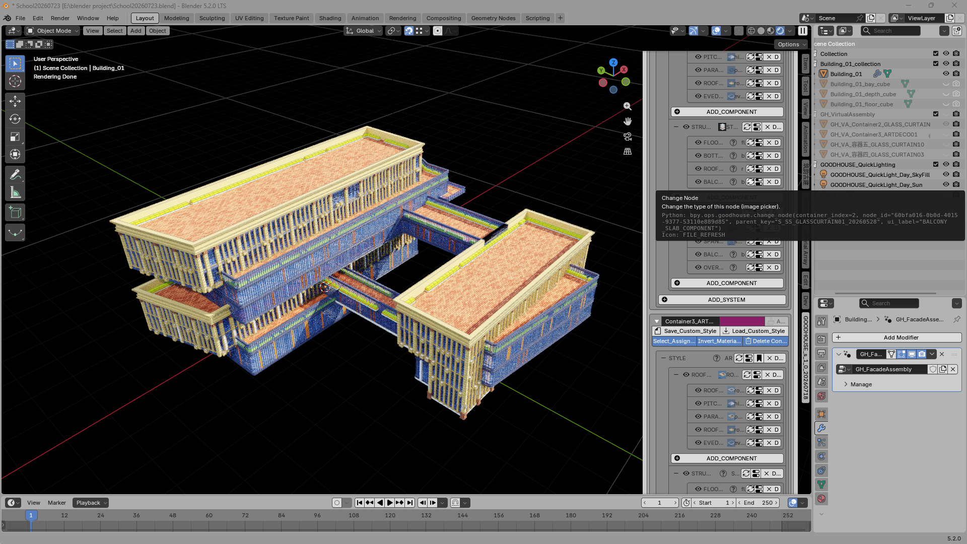 Mixed style scheme 04 view 3