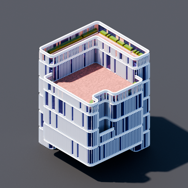 Glass Curtain 02
